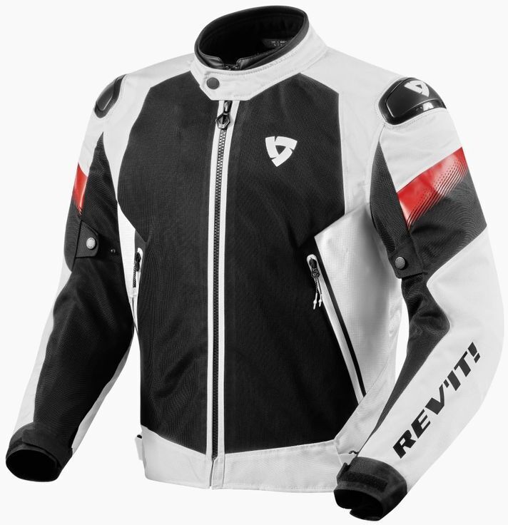 REV'IT Control Air H2O Jacket White/Black