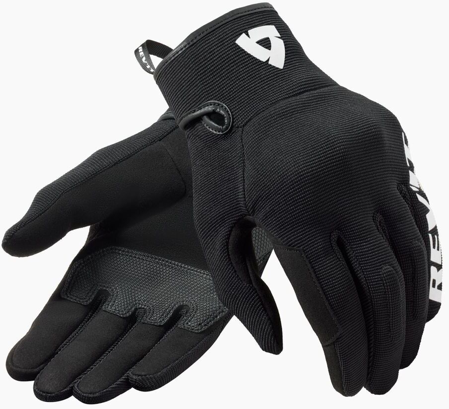 REV'IT Access Gloves Black/White