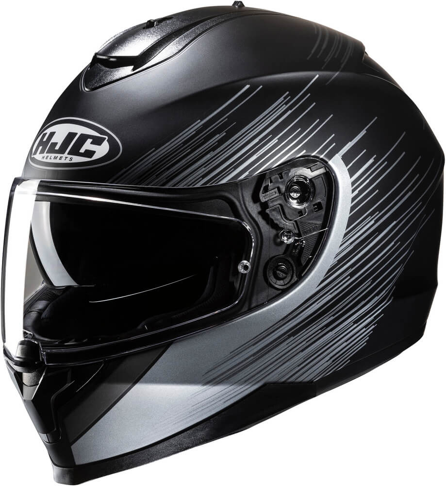 HJC C70N Sway Black/White