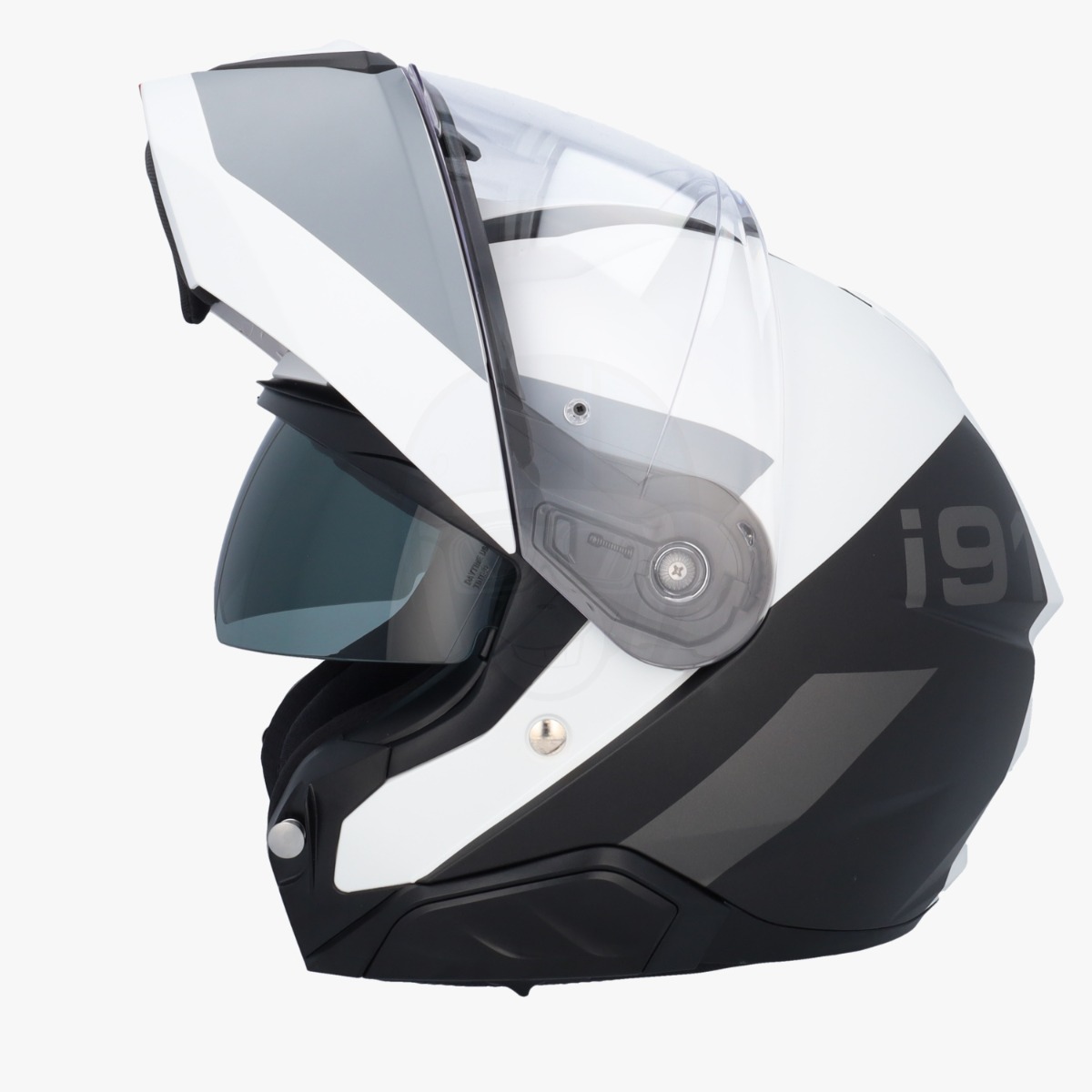 HJC i91 Bina Black/White