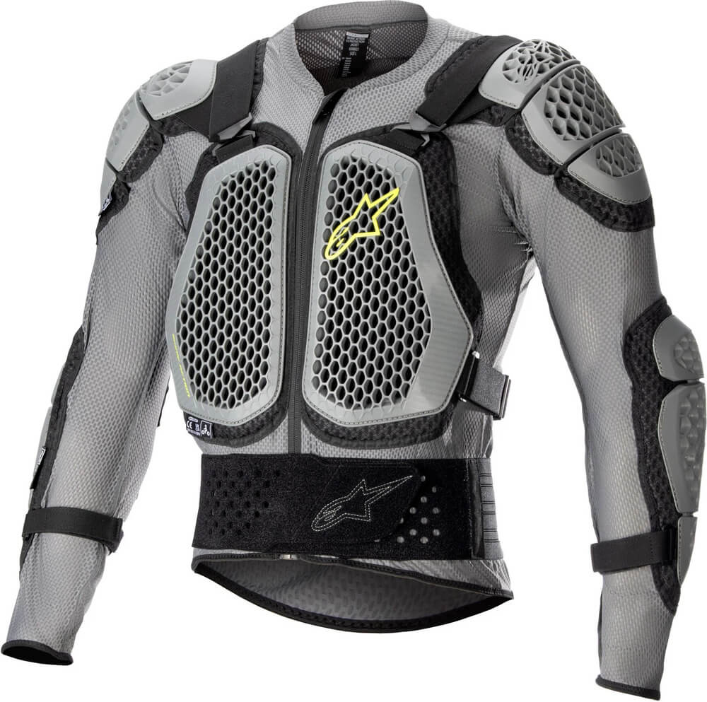 Alpinestars Bionic Action V2 Protection Jacket Gray Black Yellow Fluo 915