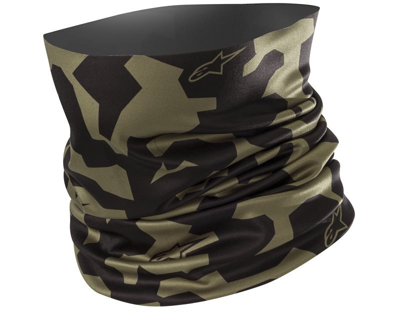 Alpinestars Camo Neck Tube Military Green Black 6080