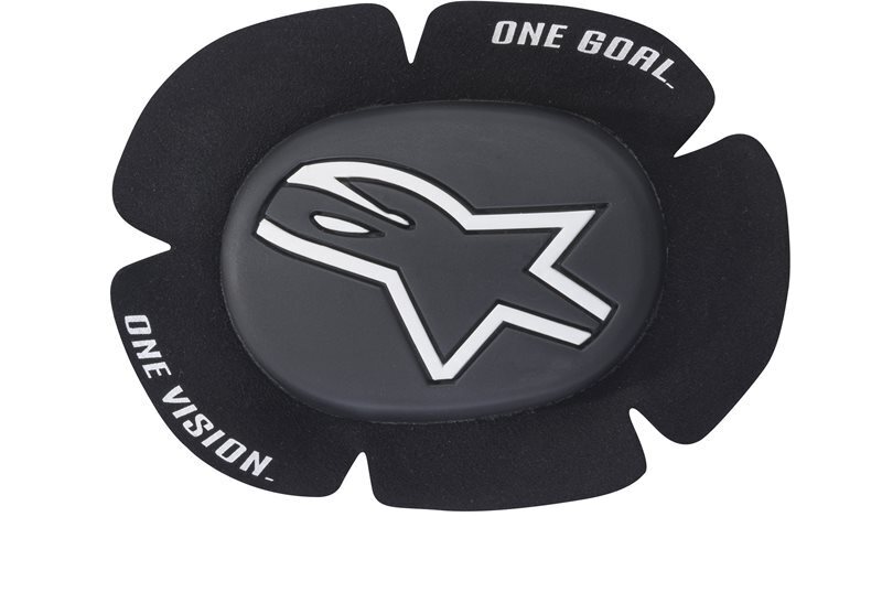 Alpinestars GP Sport Evo Knee Slider Black White 12