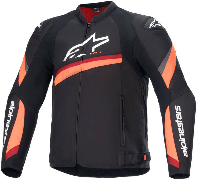 Alpinestars T-GP Plus R V4 Jacket Black Red Fluo 1030