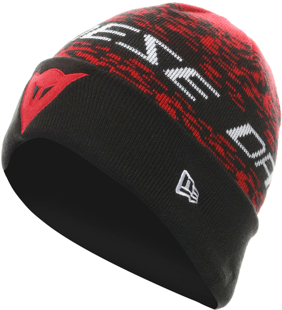 Dainese Demon Camo Cuff Beanie Black/Red 606