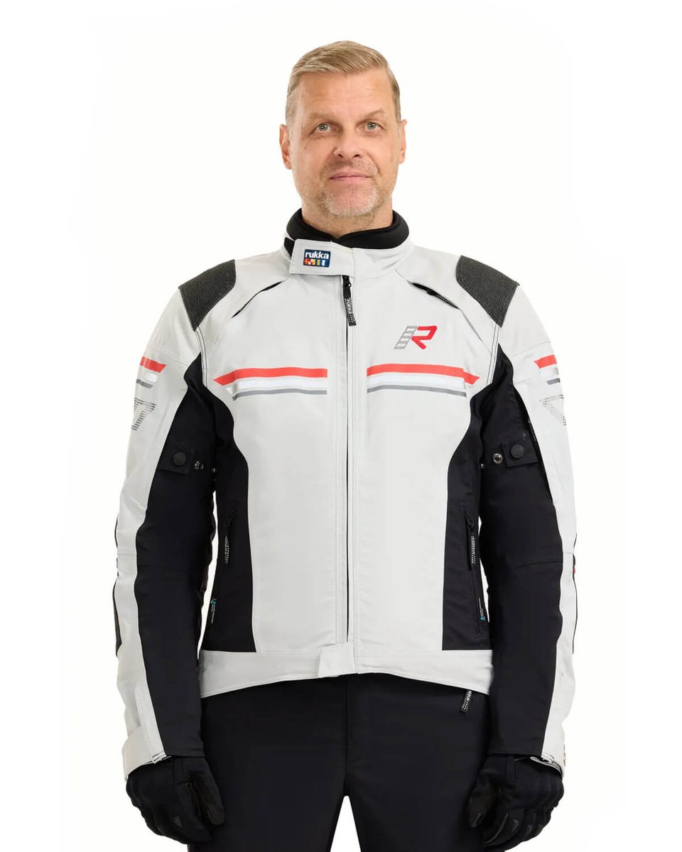 Rukka Armatou-R Jacket Grey/Red 200