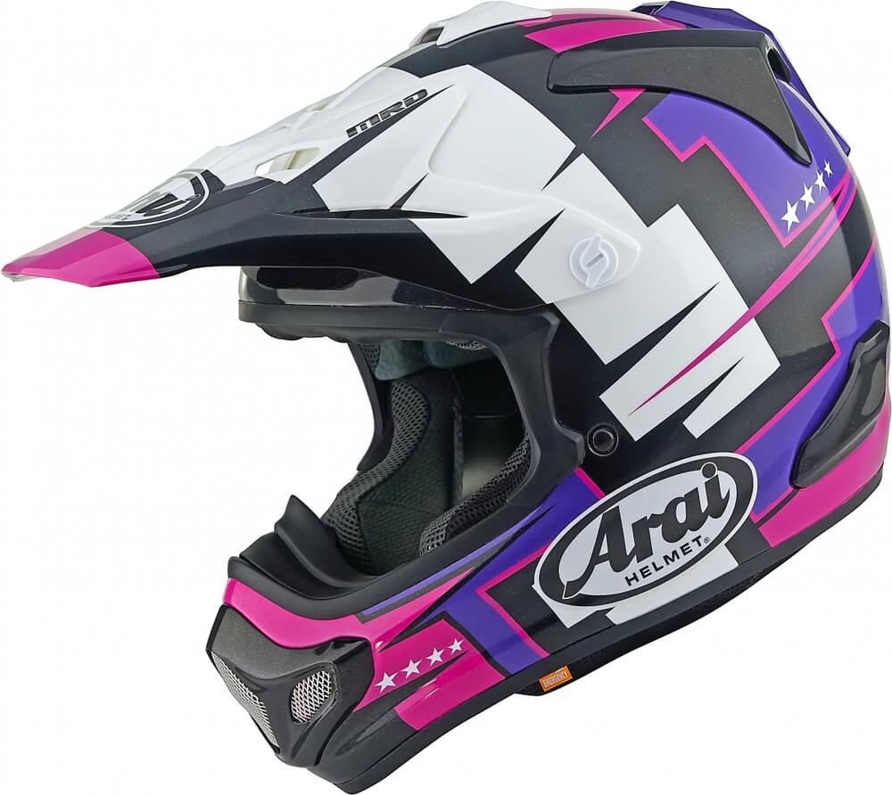 Arai MX-V EVO Battle Purple