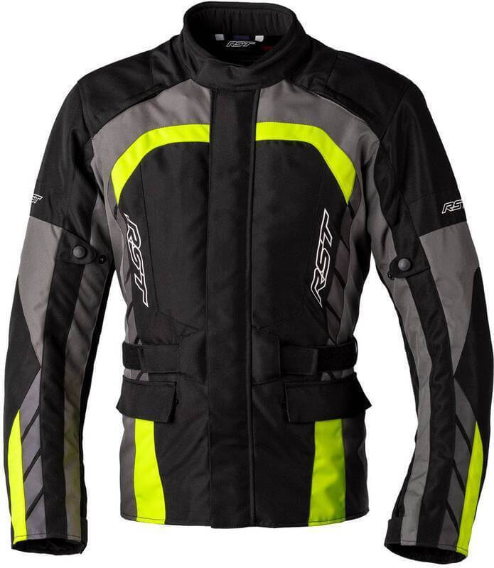 RST RST Alpha 5 CE Textile Jacket Black/Fluo Yellow