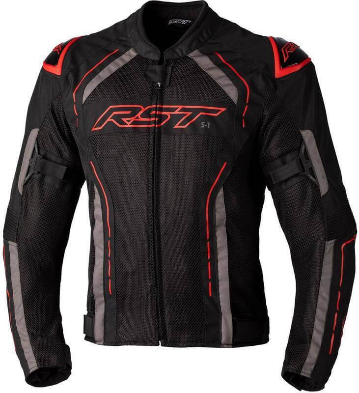 RST RST S1 Mesh CE Textile Jacket Black/Red