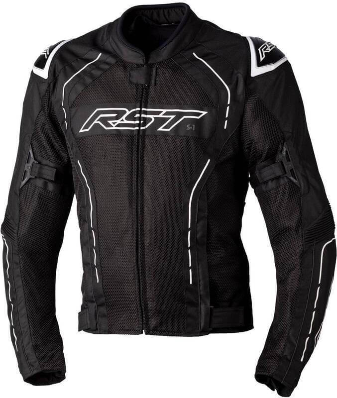 RST RST S1 Mesh CE Textile Jacket Black/White