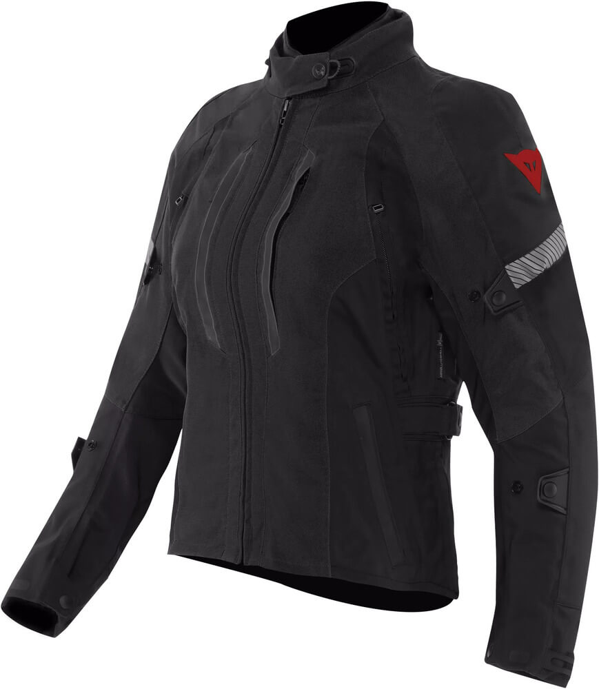 Dainese Mangen D-Dry Absøluteshell Pro Ladies Jacket Black/Black 631
