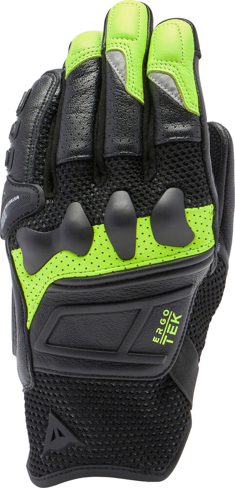 Dainese X-Ride 2 Ergo-Tek Gloves Black/Yellow-Fluo 620
