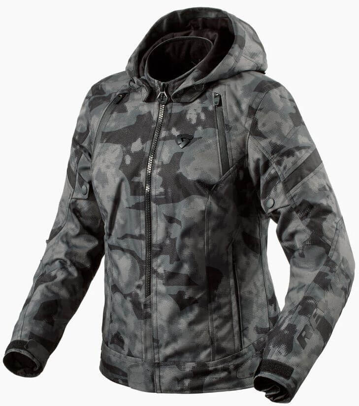 REV'IT Flare 3 H2O Ladies Jacket Camo Dark Grey