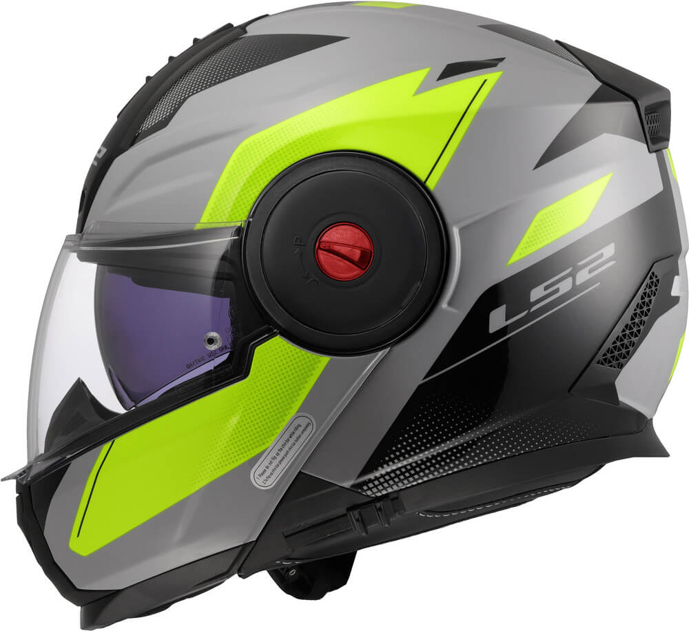 LS2 FF902 Scope II Duria Grey H-Vis Yellow