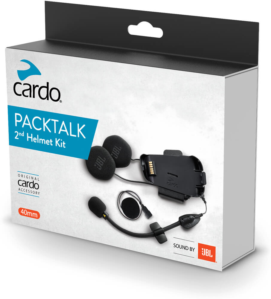 Cardo Packtalk 2e Helm JBL Kit