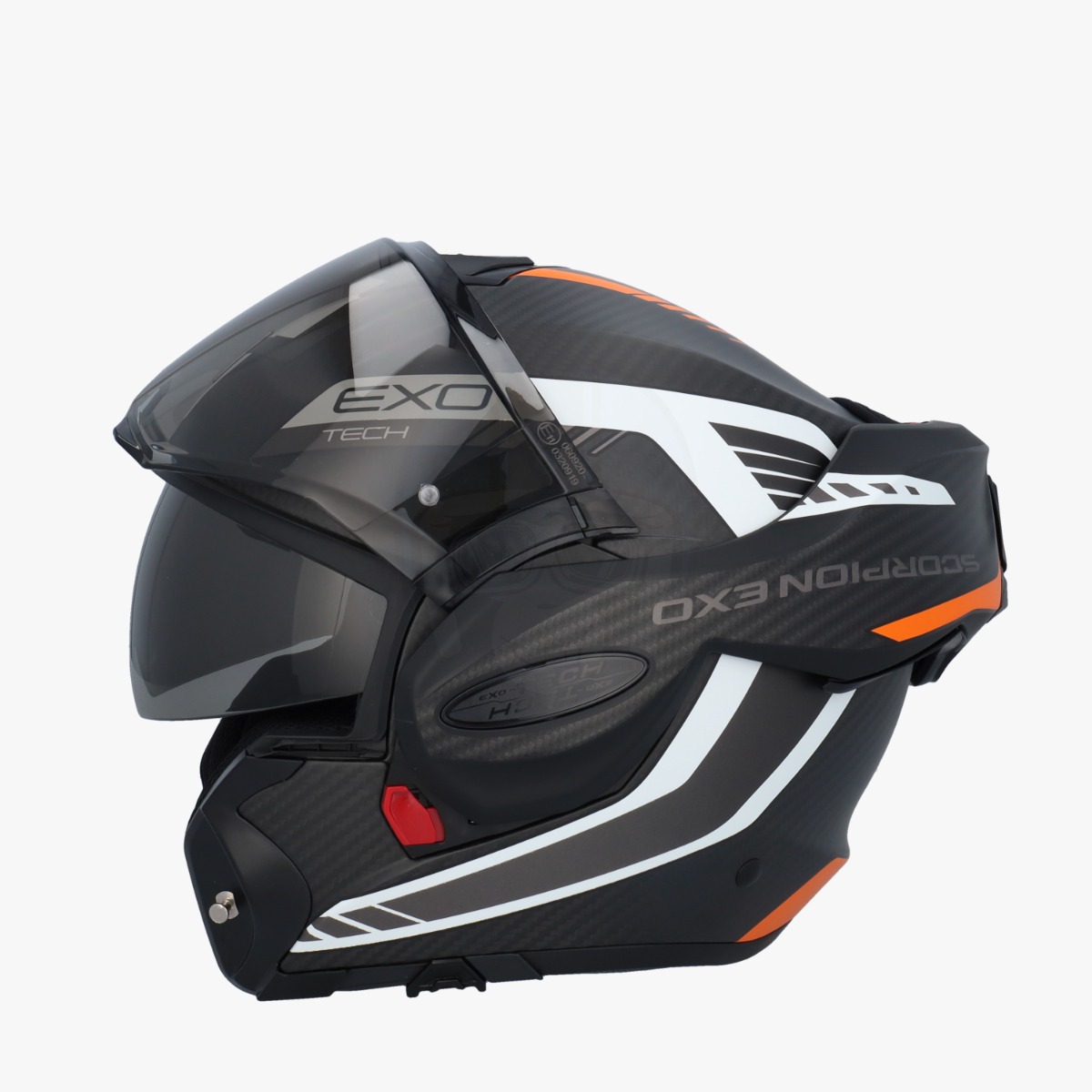 Scorpion EXO-Tech EVO Carbon Cosy Matt Black/Orange