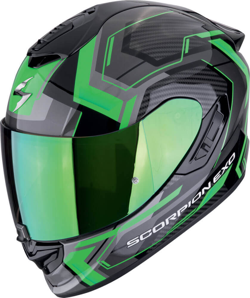 Scorpion EXO-1400 EVO 2 AIR Linart Black/Green