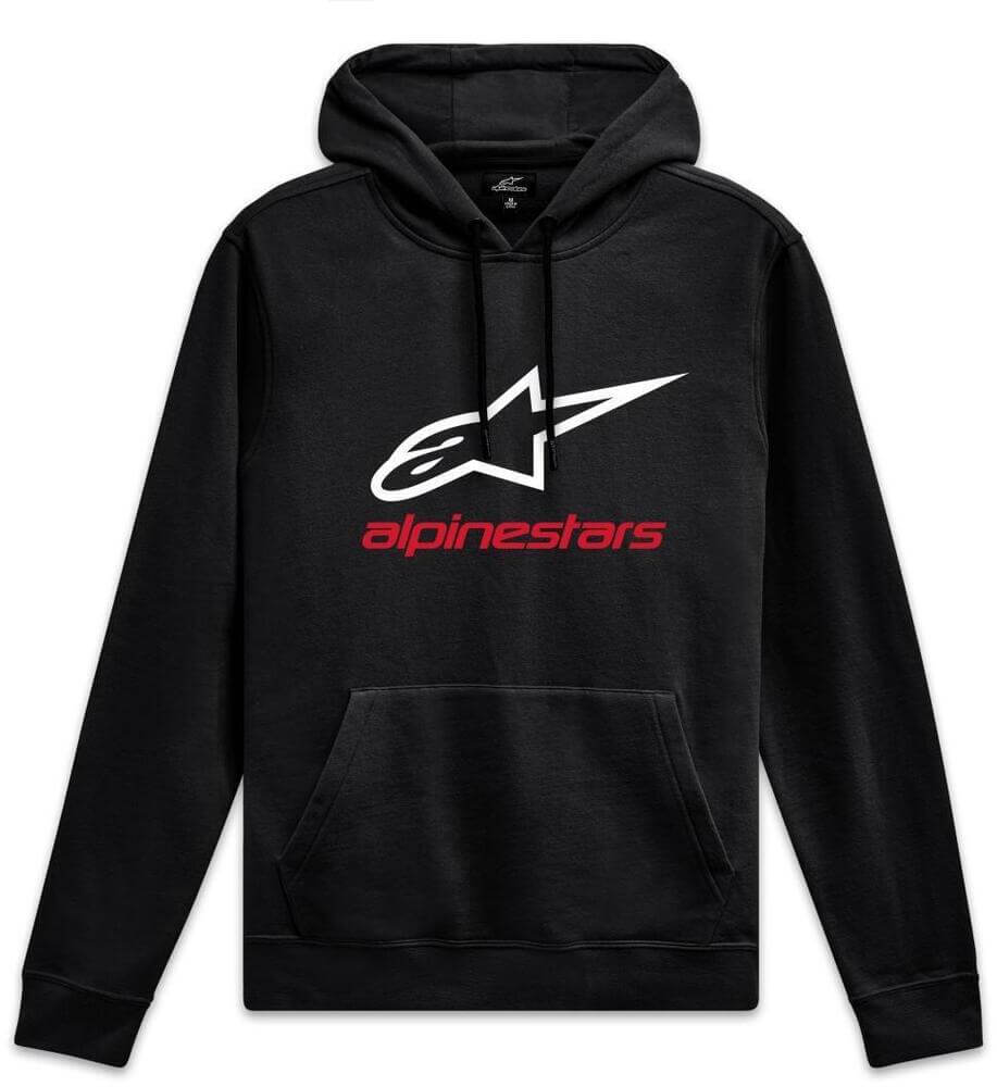 Alpinestars Always Hoodie V3 Black/White/Red 1232