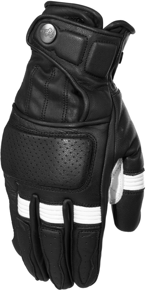 Rusty Stitches Calvin Gloves Black/White 104