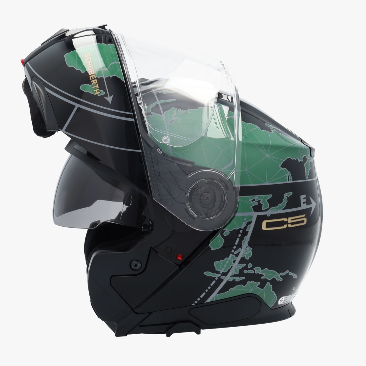 Schuberth C5 Globe Black/Green 140