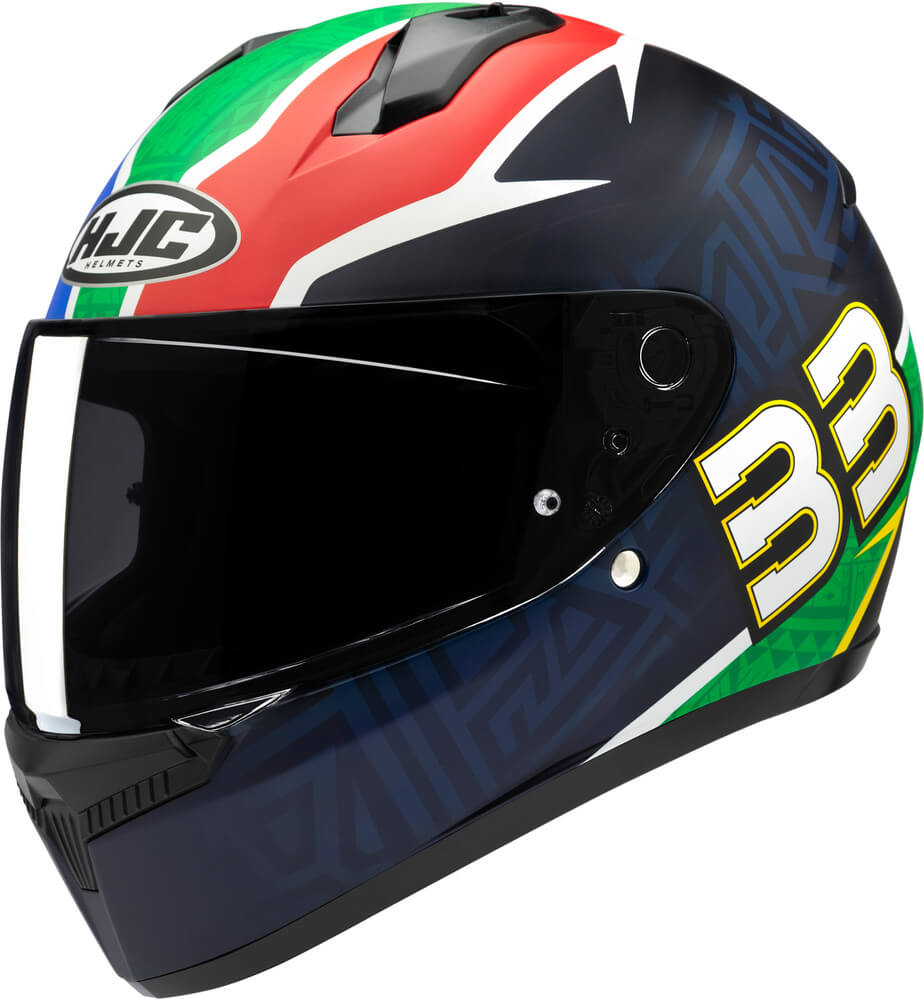 HJC C10 Brad Binder 33 Black/Green 142