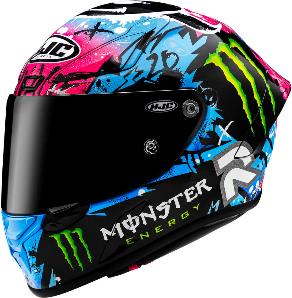 HJC RPHA-1 Quartararo Le Mans Special 2024 Blue/Pink 561
