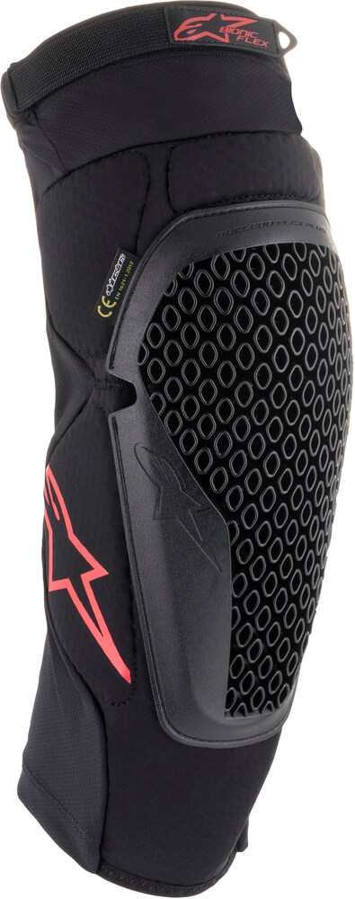 Alpinestars Bionic Flex Knee Protector Black/Red 13