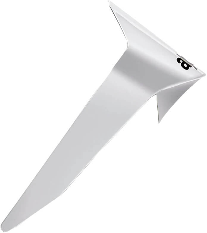 Alpinestars S-R10 Solid Standard Spoiler Solid White Glossy