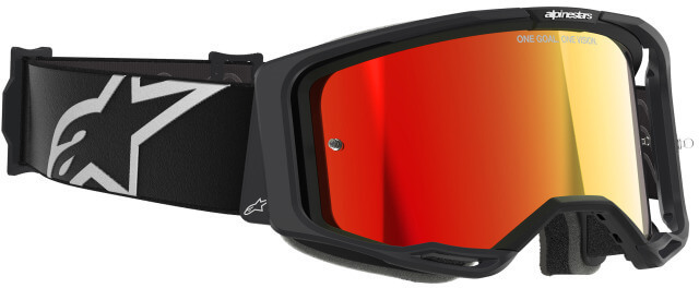 Alpinestars Vision 8 Corp Goggle Black/Mirror Red