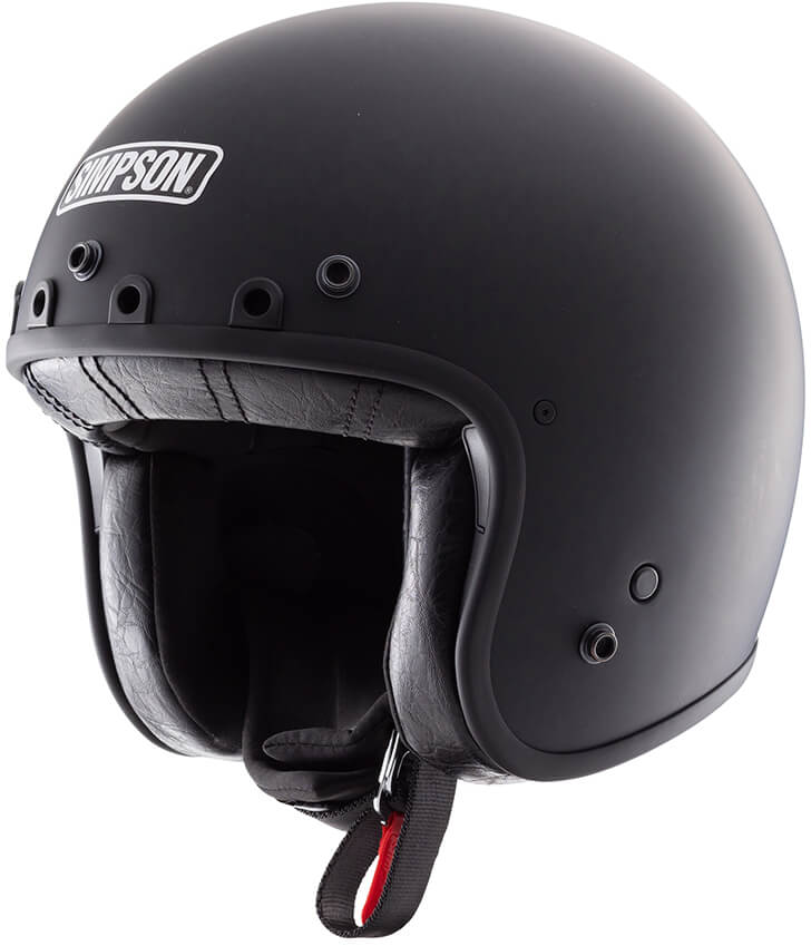 Simpson Chopper Solid Matt Black 06