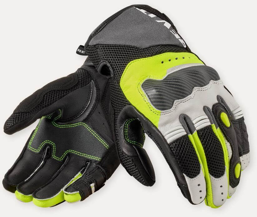 REV'IT Blaze Gloves Light Grey/Neon Yellow
