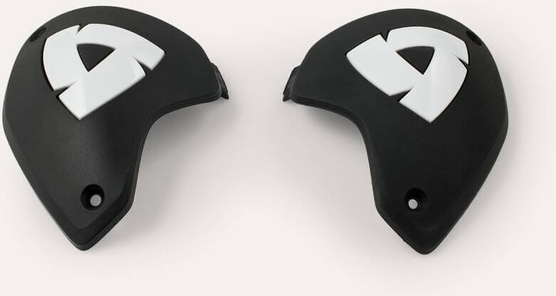 REV'IT Elbow Slider Set 2 Low Elbow protectorset Black/White