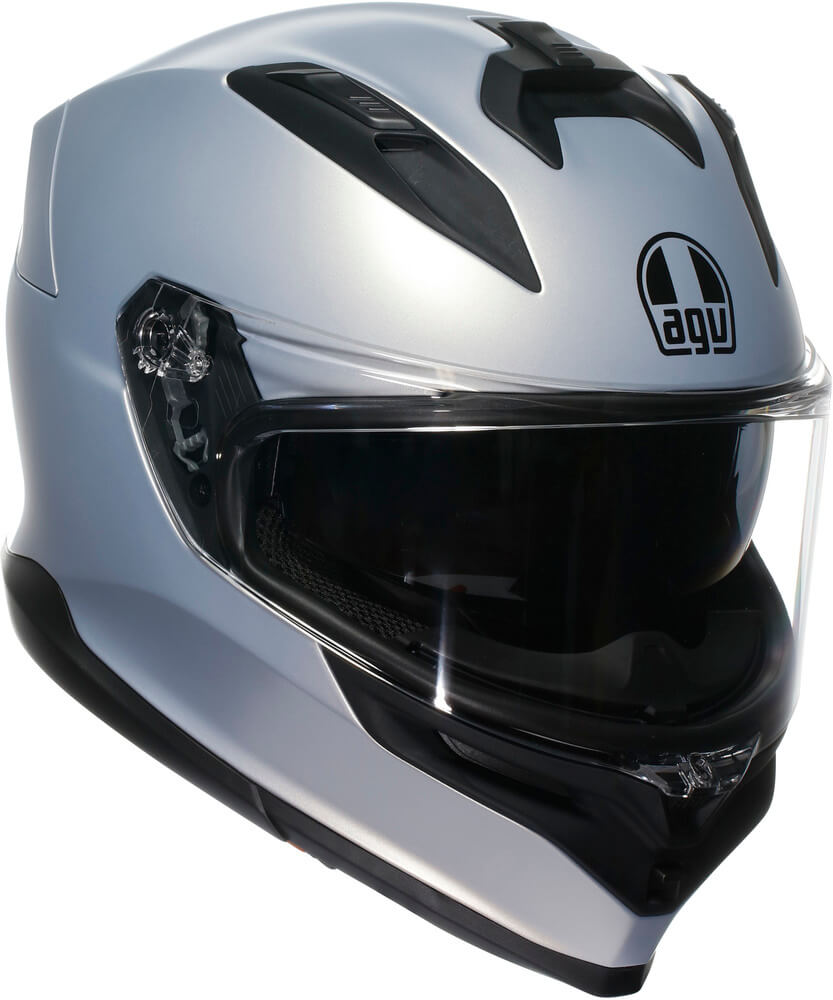 AGV K7 Mono Matt Prisma Silver