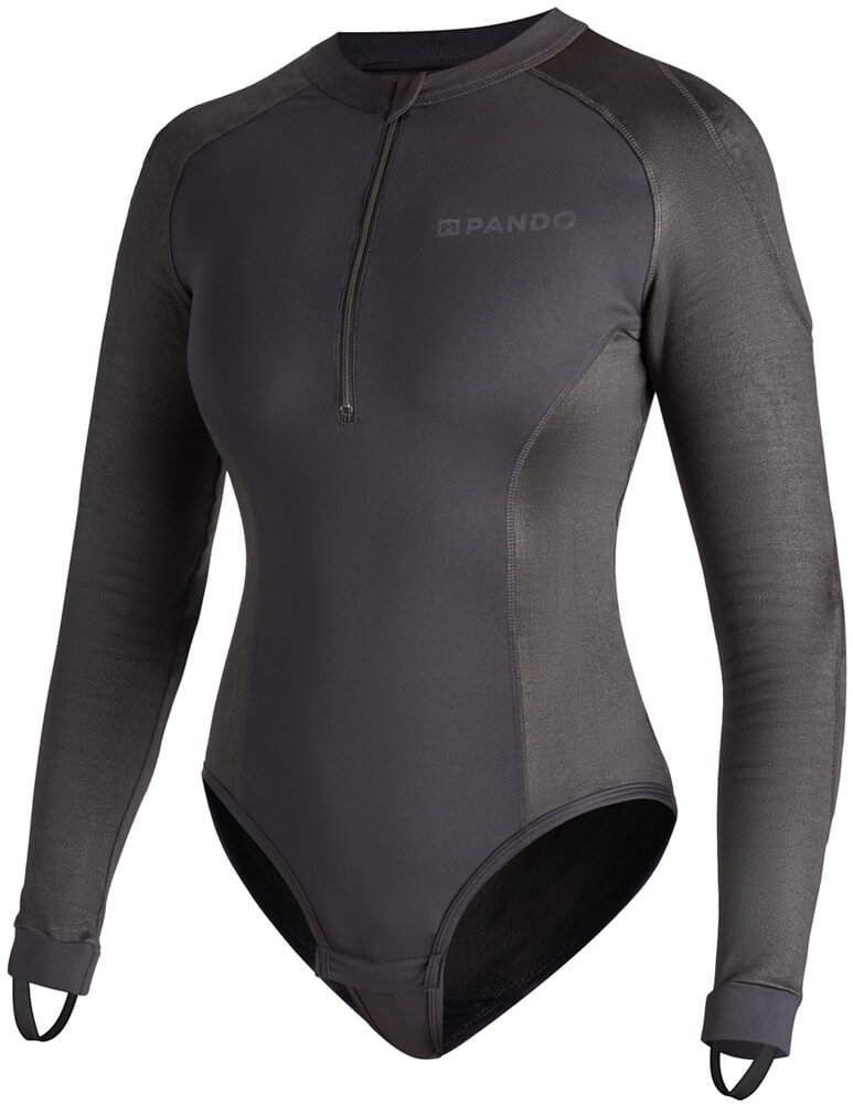 Pando Moto Shell Women 02 Armored Motorcycle Baselayer / body Black