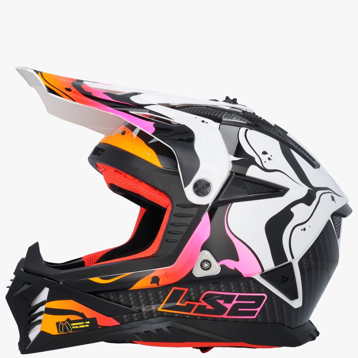 LS2 MX708 Fast II Wash White