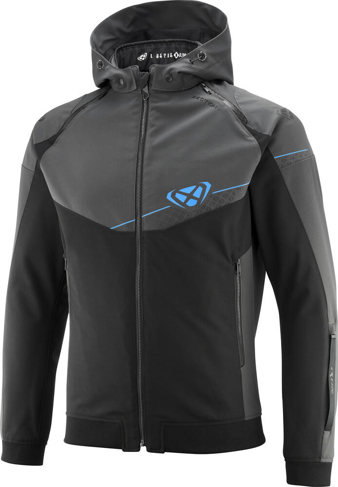 Ixon Section Jacket Black/Anthracite/Blue 1133