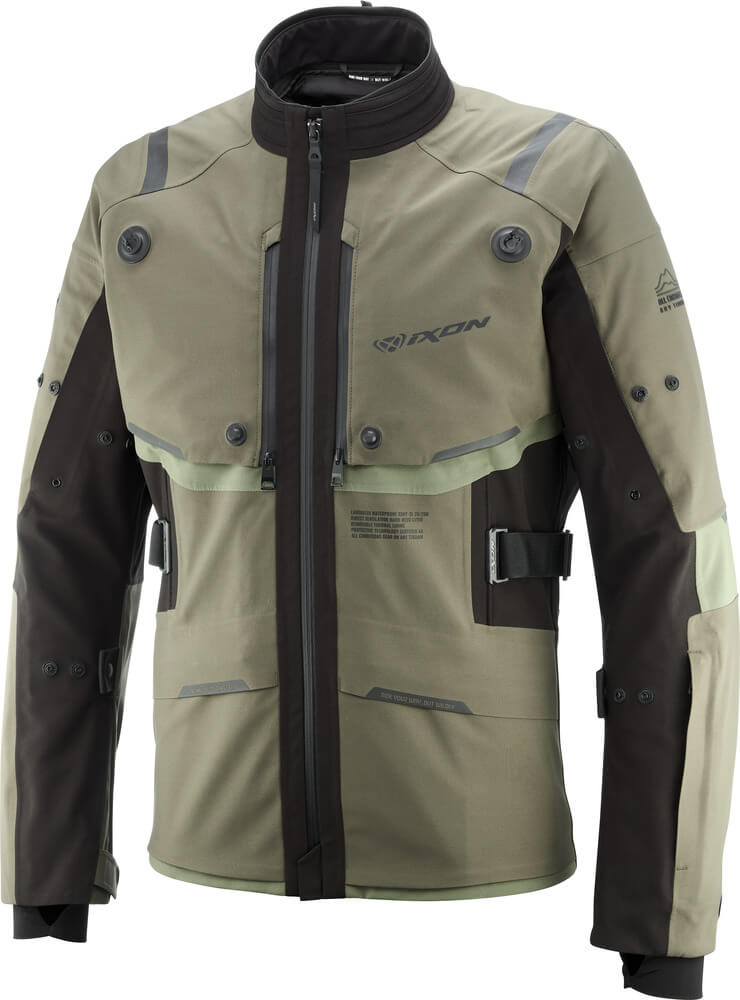 Ixon M-Skeid Parka Khaki/Black 8010