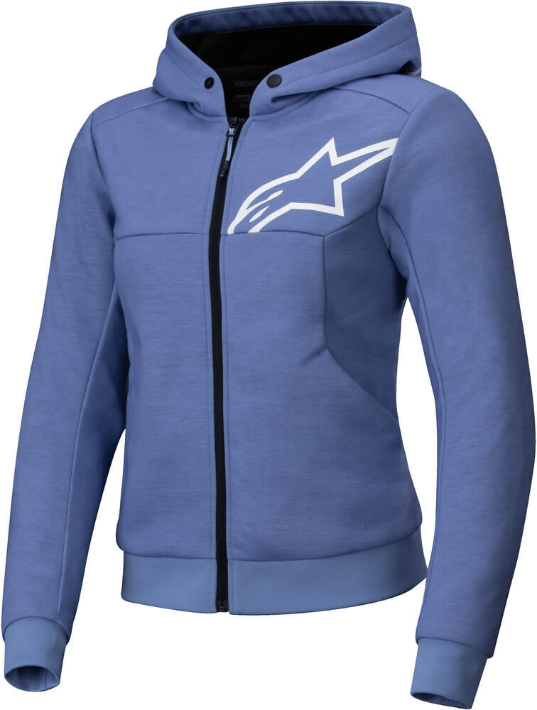 Alpinestars Stella Chrome V2 Hoodie Blue/Violet/White 7185