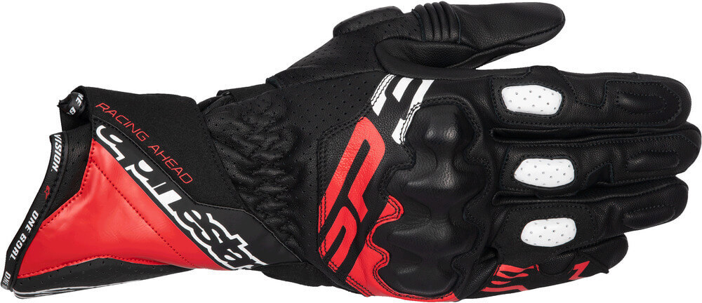 Alpinestars SP-3 Gloves Black/Bright Red/White 1342