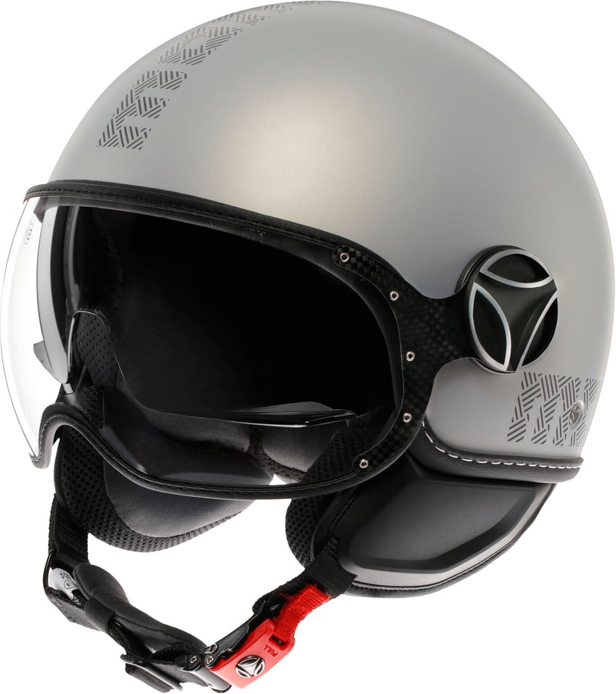 Momo FGTR Evo Hip Matt Grey/Cerulean Grey 009