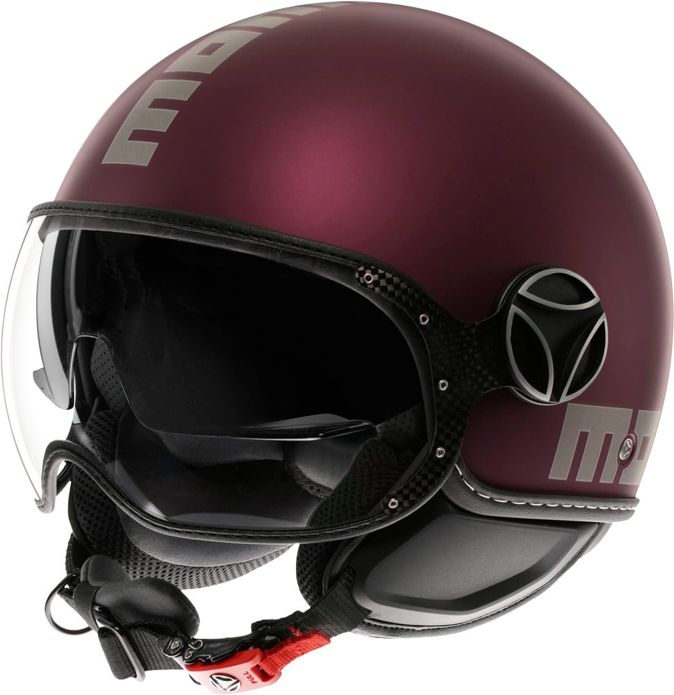 Momo FGTR Evo Mono Matt Amarena/Silver 005