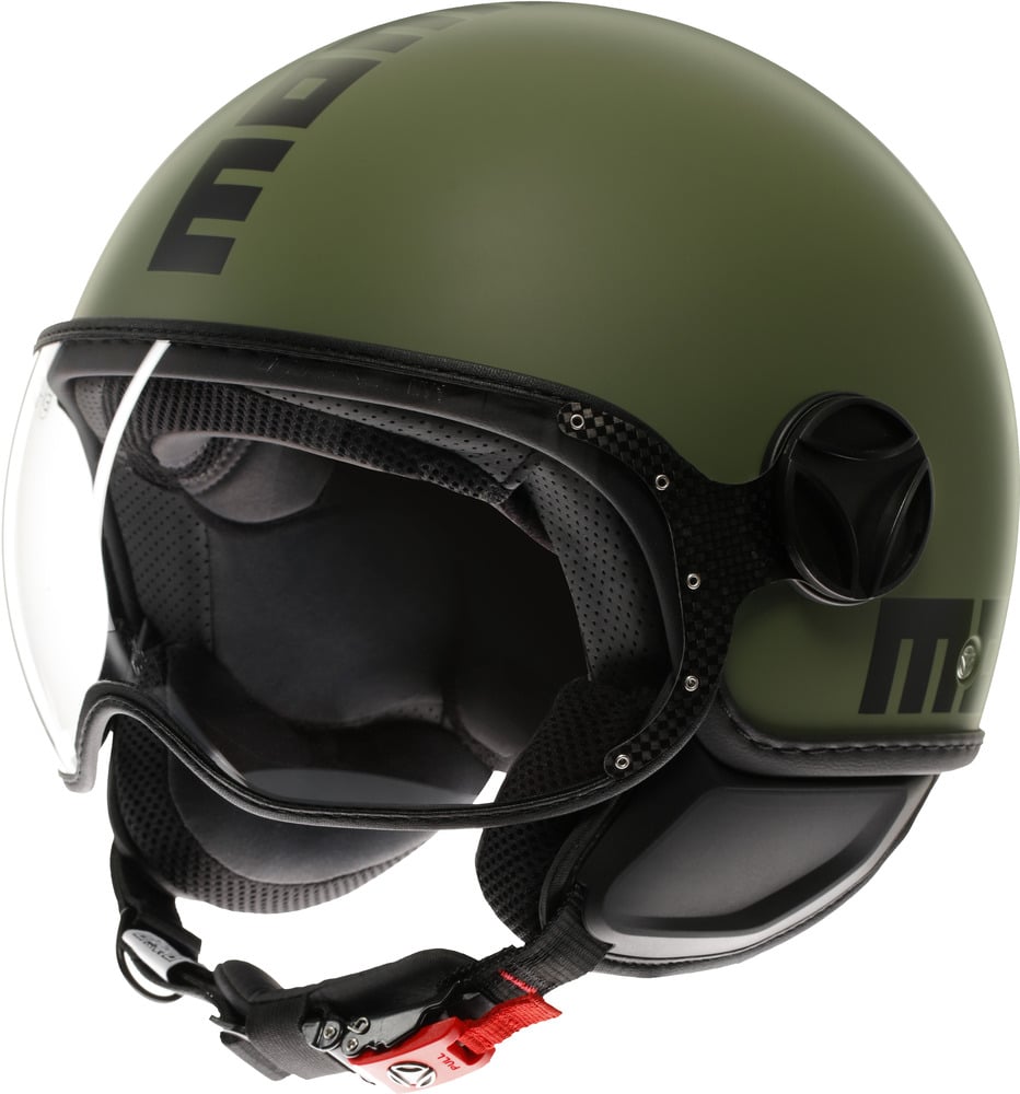 Momo FGTR Classic Mono Matt Military Green/Black 003