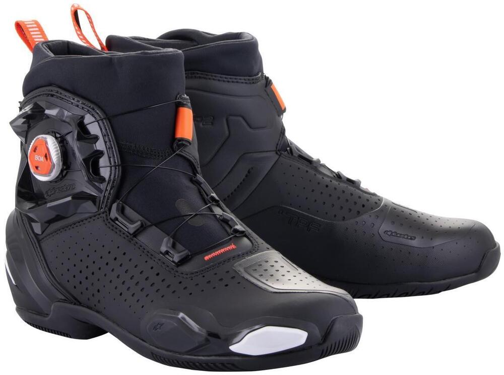 Alpinestars Sp-2 Shoes Black White Red Fluo 1231