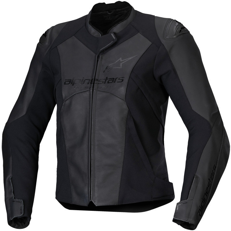 Alpinestars Stella Faster V3 Leather Jacket Black Black 1100