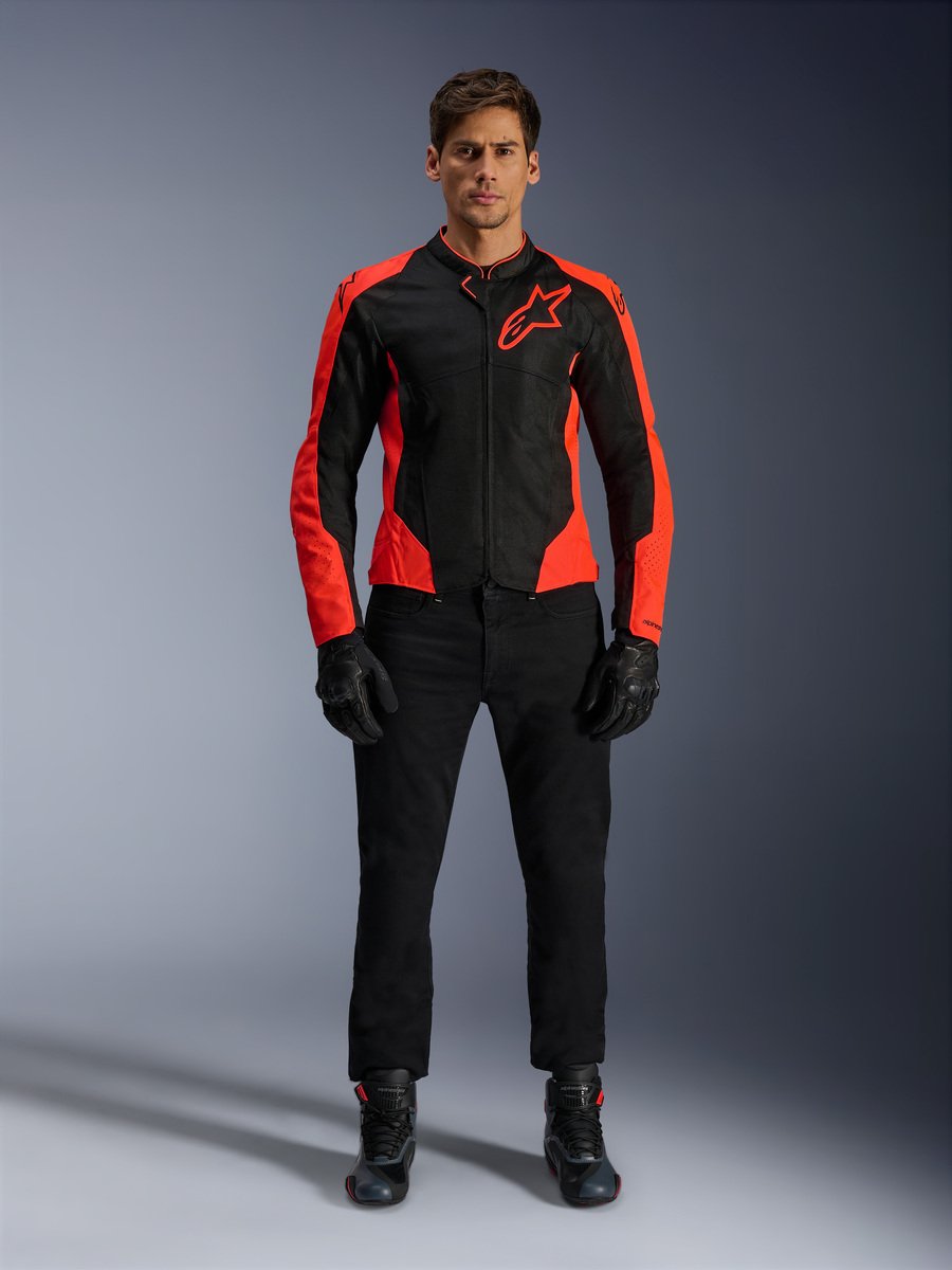 Alpinestars Viper Air V4 Jacket Red Fluo Black 314