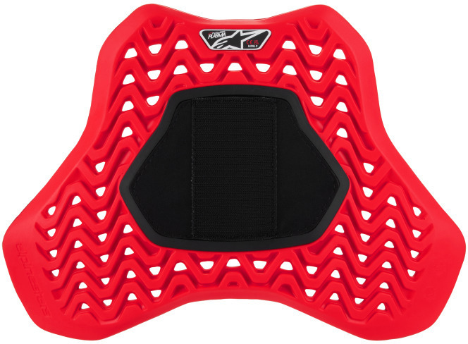 Alpinestars Nucleon Plasma Full Chest Protector Hook And Loop Red Black 31