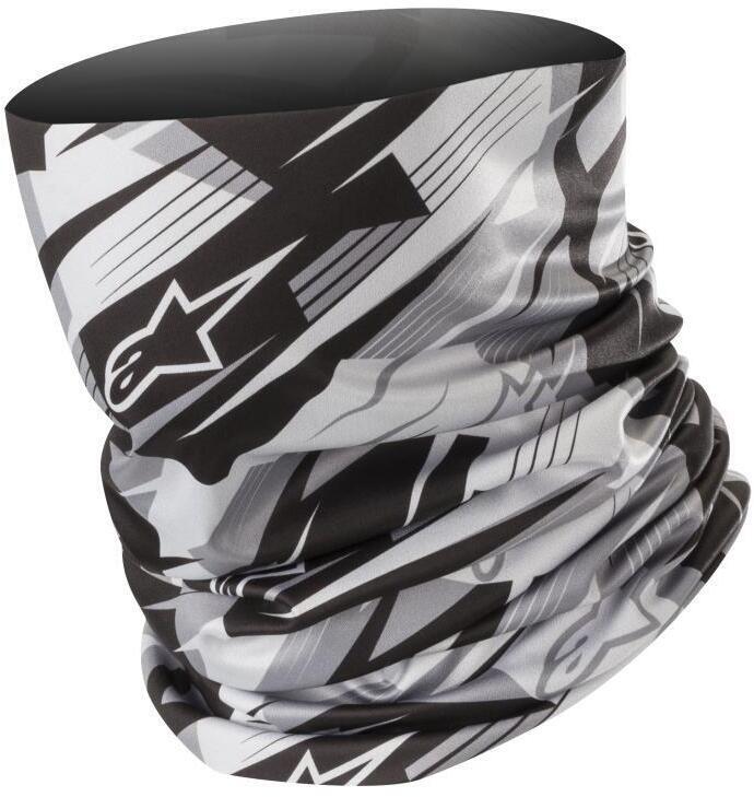Alpinestars Blurred Neck Tube Black Anthracite 104