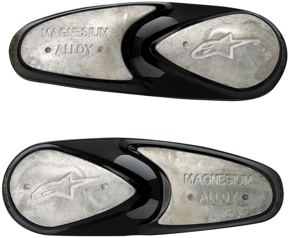 Alpinestars Magnesium Replaceable Toe Slider Gray 11
