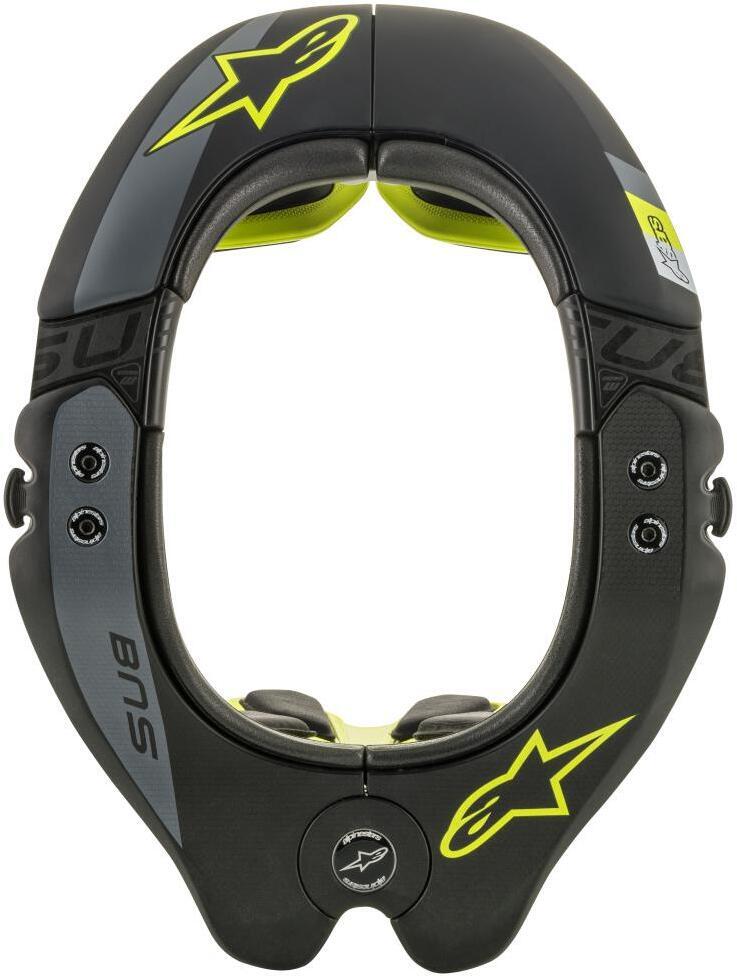 Alpinestars Bns Tech-2 Black Yellow Fluo