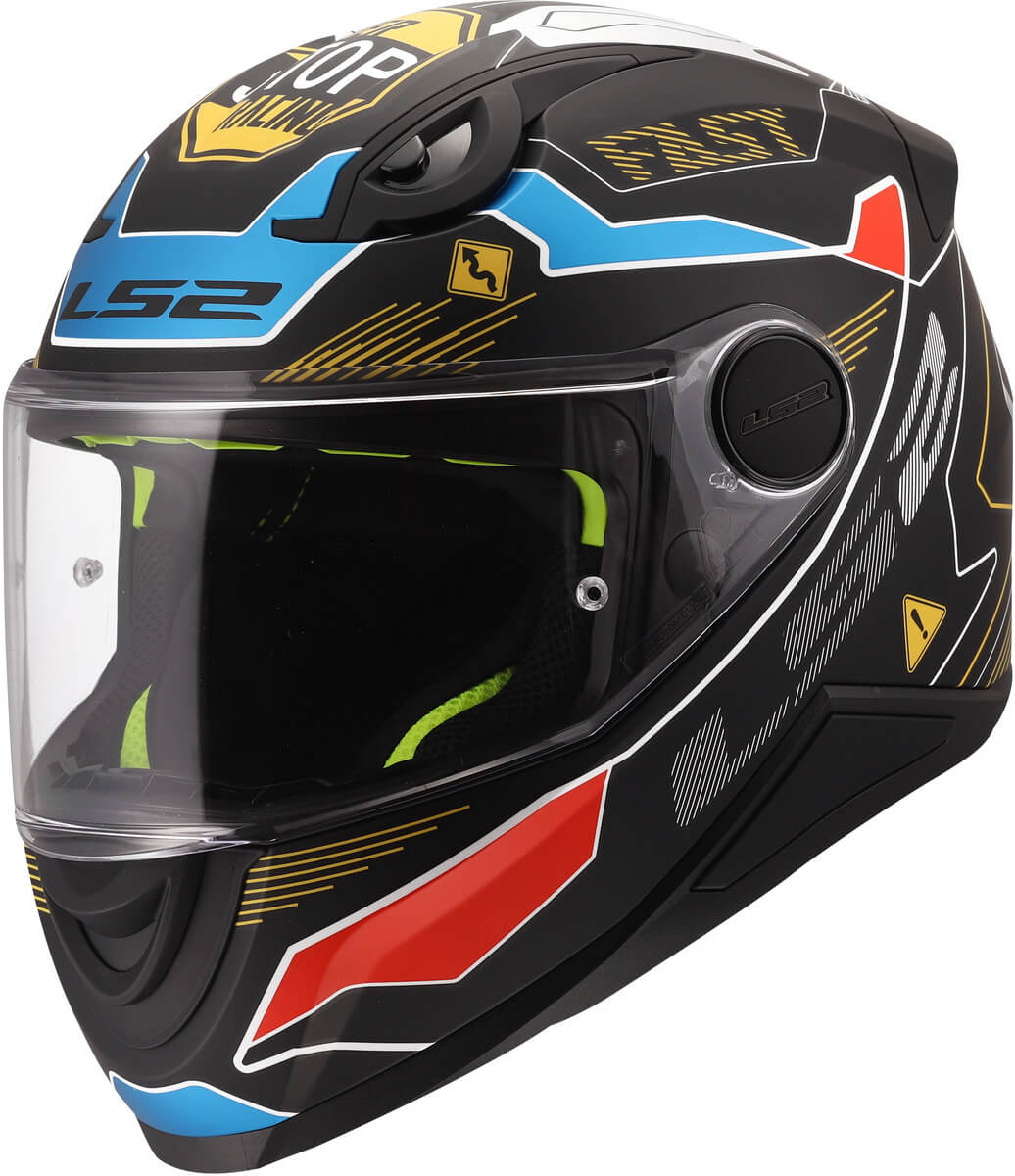 LS2 FF812 Kinderhelm Zero Grey Red